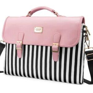 LOVEVOOK Computer Bag for Women Laptop Messenger Bag 15.6 inch